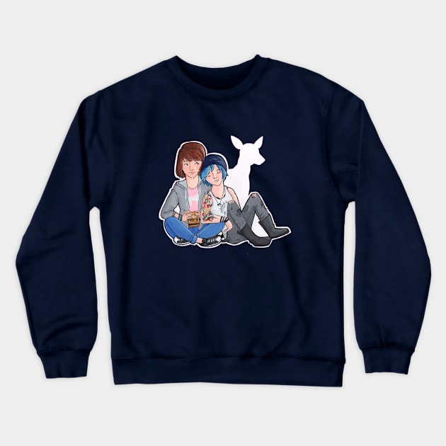 Max and Chloe Crewneck Sweatshirt by srw110